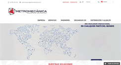 Desktop Screenshot of metromecanica.com